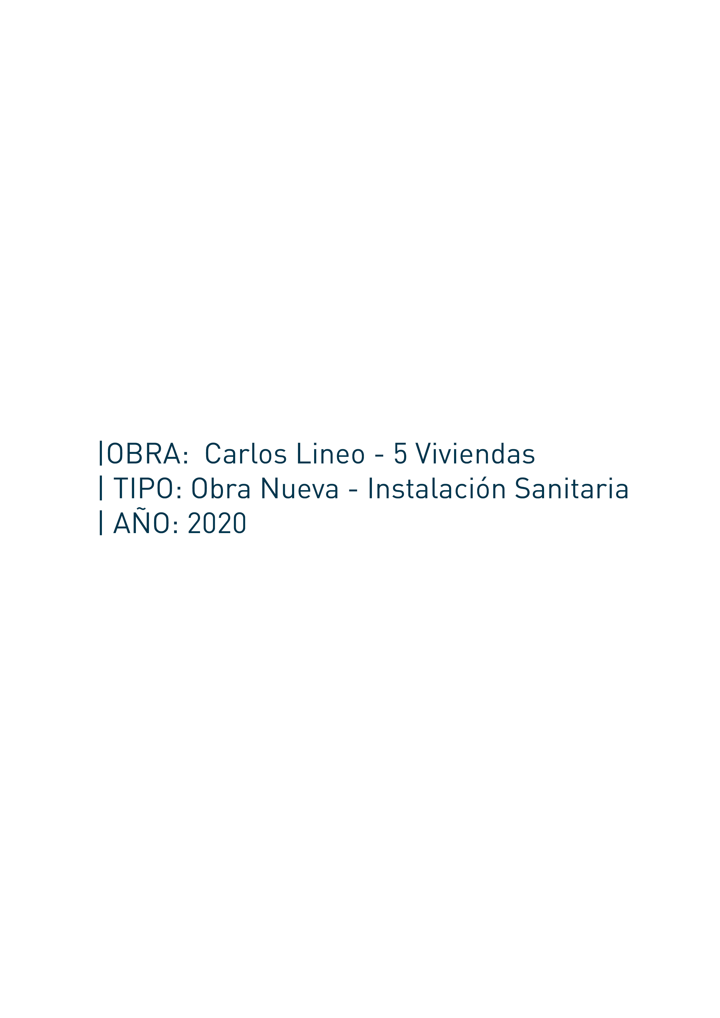 OBRA: 5 Viviendas 